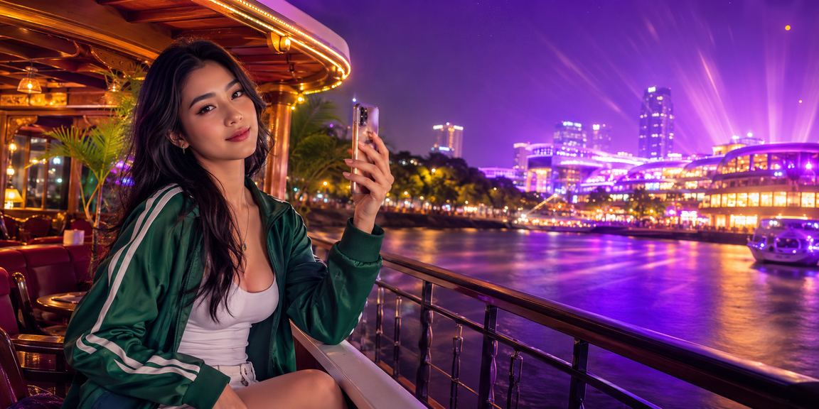 Người chơi Hà Nội thưởng thức casino trực tuyến trên di động bên ly cà phê